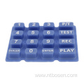 Printing Carbon Pill Silicone Rubber Keypad